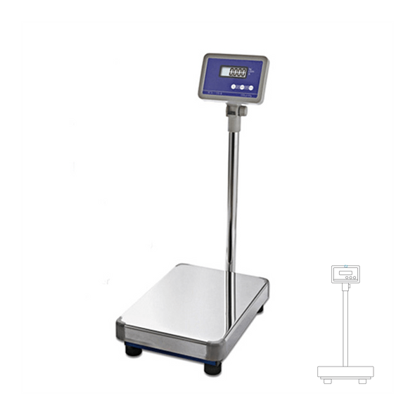 Digital Floor Scale for 150 Kg Metal